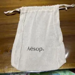 Aēsop アイボリーリネンショッパー袋