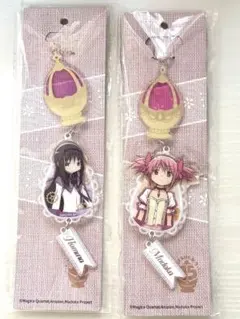 魔法少女まどか☆マギカ 映画 鹿目まどか 曉美ほむら キーホルダーセット