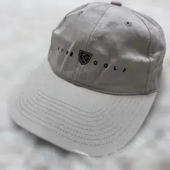 NIKE GOLF ナイキゴルフ ベージュ キャップ ロゴ刺繍