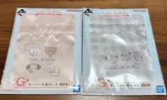 一番くじmikko illustrations G賞 ガーリー巾着ポーチ全2種