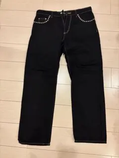 古着美品　Subciety（サブサエティ）スタッズデニムパンツ　Lサイズのサムネイル