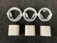 iPhone15,15Pro用高速充電器1mタイプC-Cケーブル付3セットa07
