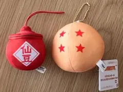 ドラゴンボール ぬいぐるみマスコット 仙豆 四星球 マスコット ストラップ