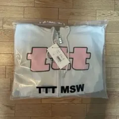 TTT MSW Big Logo Zip Up Hoodie 【M】 - メルカリ