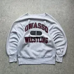 90s チャンピオン リバースウィーブ プリントスウェット USA製