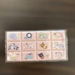サンエックスユニバース ちょこぶろっくしーる ピンクのサムネイル