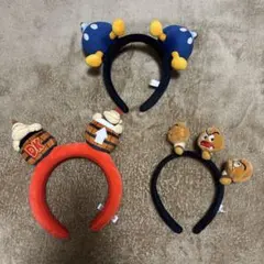 ドンキーコング・マリオ カチューシャ 3個セット