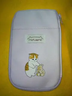 mofusand　モフサンド　ソフトスリムポーチ　うさにゃん　小物入れ