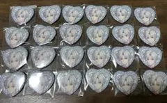 にじさんじ 葛葉 ジュンブラ ジューンブライド ランダムハート型缶バッジ 24点