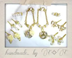 【896】リカちゃん　ハンドメイド　ドール用アクセサリー·ヘアアクセサリー