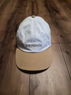 patagonia ホワイト ベージュ キャップ