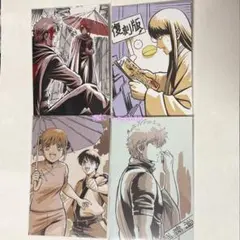 銀魂 映画 吉原大炎上 第６弾 入場者特典 エンディングイラスト６連ポストカード