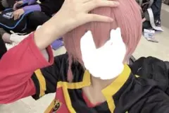 ブルーロック　黒名蘭世　コスプレウィッグ