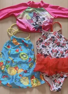 専用3点　まとめ売り　ミニーマウス 水着セット 90-95cm