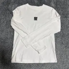 NEW ERA ホワイト 長袖Tシャツ