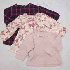 カットソー ワンピース 80 anyFAM 無印良品