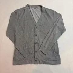 【UVカット】ユニクロ エアリズムUVカットカーディガン L グレー 長袖