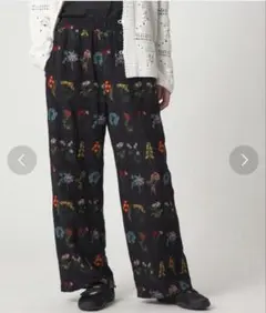 CITENブロックフラワーシシュウイージーパンツ レディース　新品 タグ付きのサムネイル
