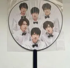 SixTONES うちわ　jr祭り　8.8