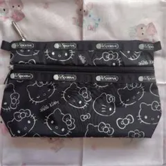レスポートサック×ハローキティコラボ　ポーチ