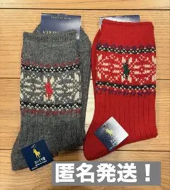 Polo Ralph Lauren ラルフローレンソックス カシミヤ混☆新品☆