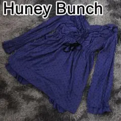 Honey Bunch ドット フリル ハート チュニックワンピース FREEのサムネイル