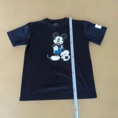 ミッキーマウス 半袖Tシャツ 150cm ネイビー