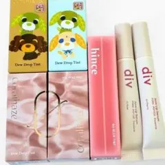 韓国リップティント7本セット 未使用有りのサムネイル