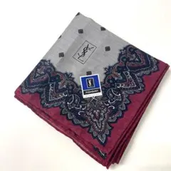 【訳あり】イヴサンローラン メンズハンカチ