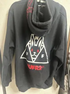 huf×fr2コラボパーカー