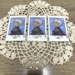 にじさんじ 5周年 チェキ風カード イブラヒム 箔押し3枚セット