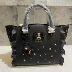 【未使用】SAMANTHA VEGA　サイドレースアップリボンビジューフラッター