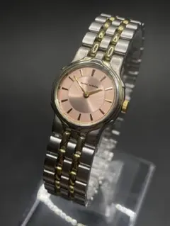 【新品電池】mila schon レディース腕時計 ピンク文字盤 1L22のサムネイル