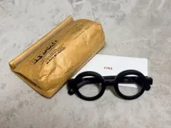 新品JINS BE BOLD メガネ マットブラック　レンズ交換券付き