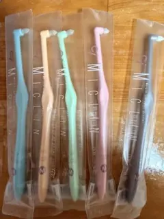 ciメディカル　歯科専用　ミクリン　ワンタフトブラシ　ミディアム　歯ブラシ5本