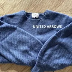 UNITED ARROWS ブルー 長袖セーター