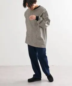 CIAOPANIC TYPY ビッグシルエットクルーネックスウェットロンTee