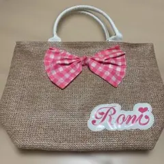 Roni トートバッグ リボン付きのサムネイル
