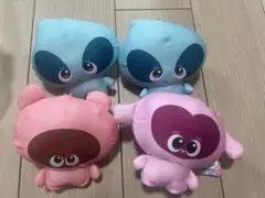 ぷにるんず　　ぷにぐるみ　ぬいぐるみ4体セット