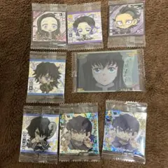 【全8枚セット】鬼滅の刃 ディフォルメシール ウエハース 其ノ十二 極レア入り