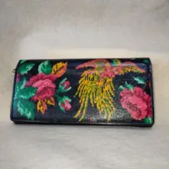 FEILER 鳥と花柄 長財布