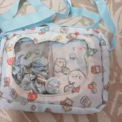 すみっコぐらし　ショルダーバッグとヘアアクセサリーなど