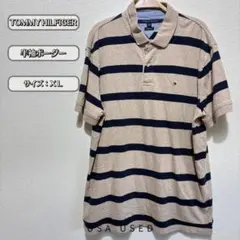 TOMMY HILFIGER 半袖ポロシャツ XL