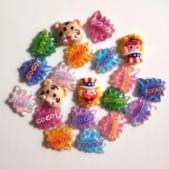 ネイルパーツ 20個セット ジャグラー デコパーツ