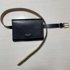 【最終値下げ・ほぼ新品】カルバンクライン ボディバッグ ウエストバッグ ブラック