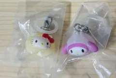 サンリオ　なりきりまん めじるしアクセサリー　ハローキティ　マイメロディ