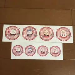 ちいかわキャラクターお正月バージョンステッカー2セット