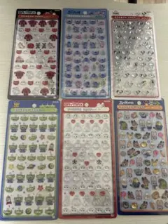 ボンボンドロップシールmini ディズニー6種類セット