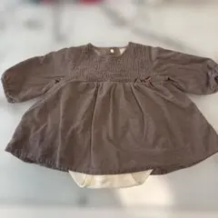 petit main ベビー ワンピース 70cm 秋冬物
