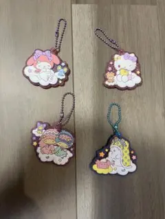 即購入可 ⭐︎ ラバーマスコット　キティ　マイメロディ　キキララ　まるもふびより